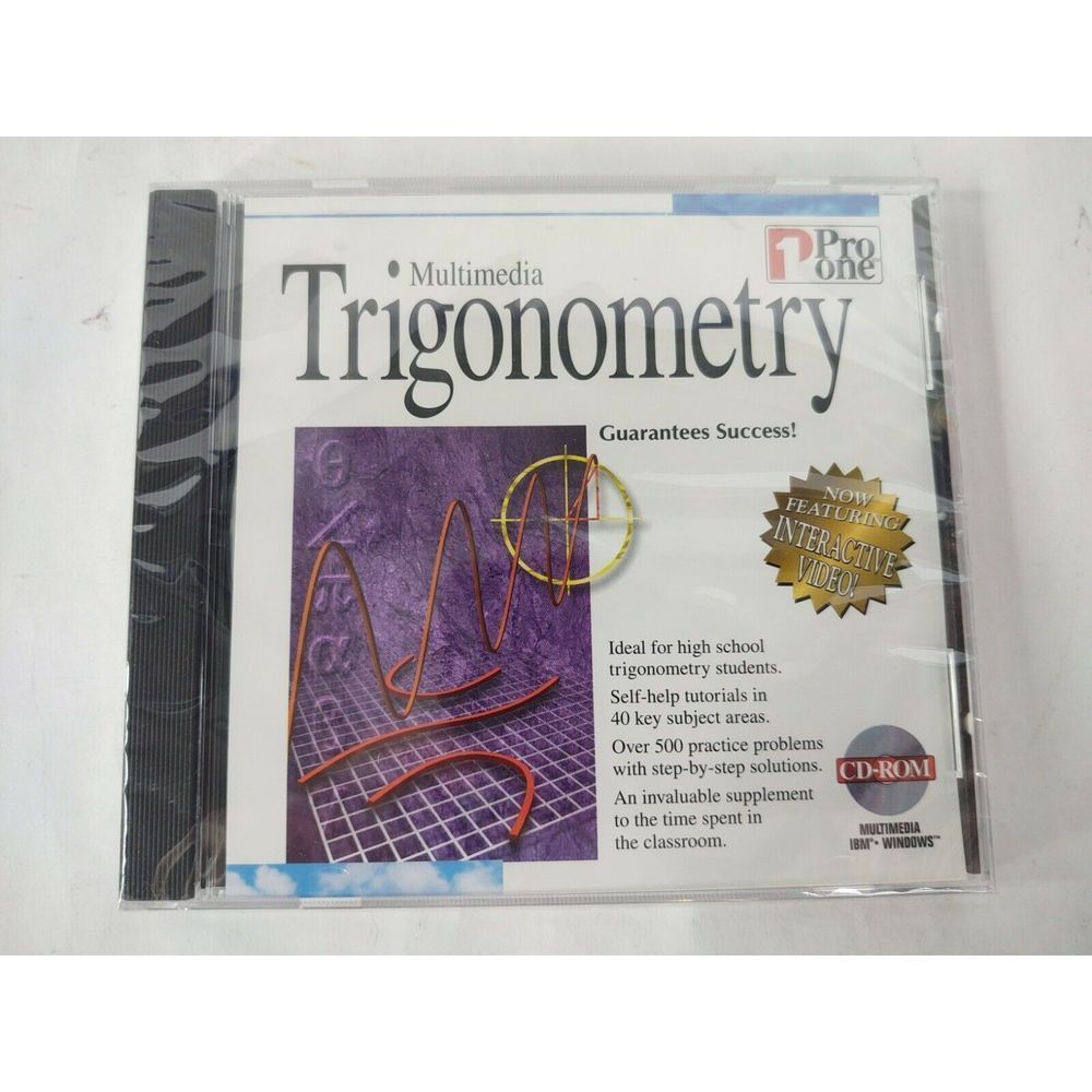Pro One Multimedia Trigonometry by Pro One CD-ROM